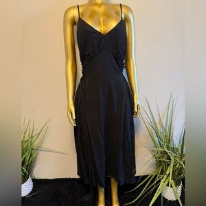 Eloquii Black Midi Dress